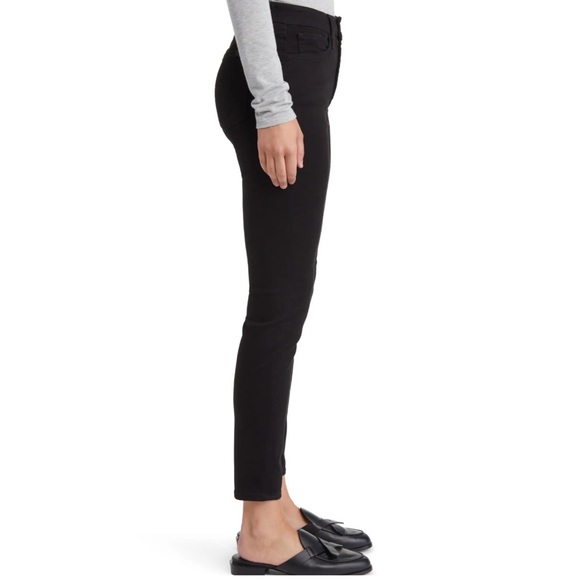 NEW JEN7 by 7 For All Mankind Petite Ankle Skinny Black Jeans 2P - Picture 3 of 13